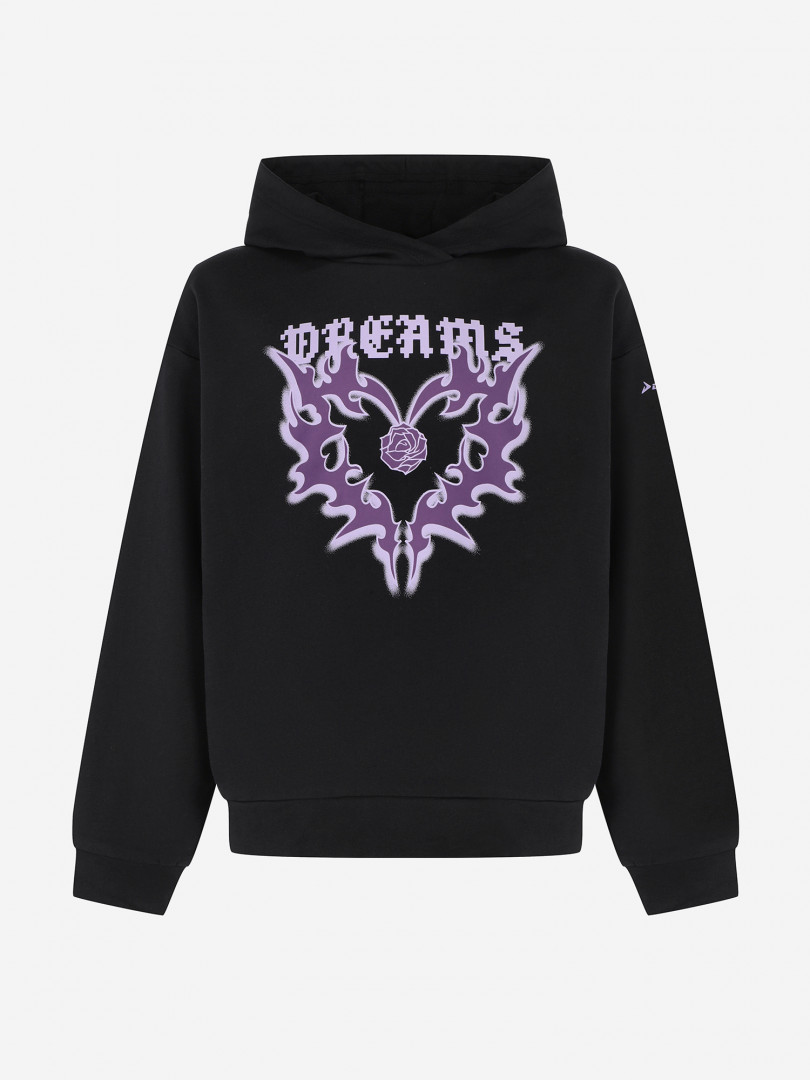 Худи для девочек Demix Черный 1799₽