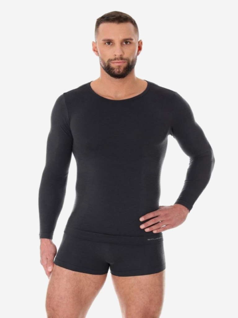 Футболка мужская длинный рукав Brubeck Comfort Wool