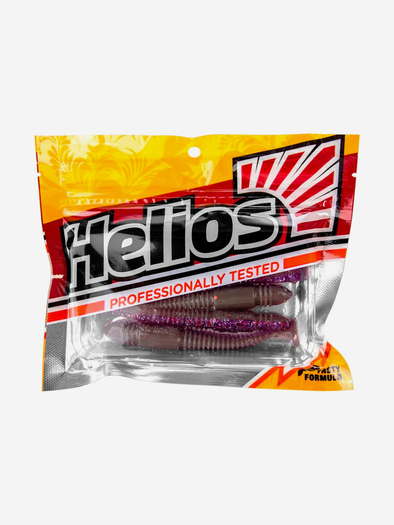Мягкая приманка Helios Minoga, 3,75'' / 9,5 см, Fio & Lime, 5 шт (HS-17-014)