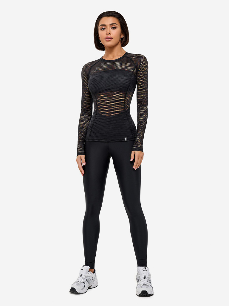 Рашгард женский Bona Fide Rashguard Round Fresh "Black"