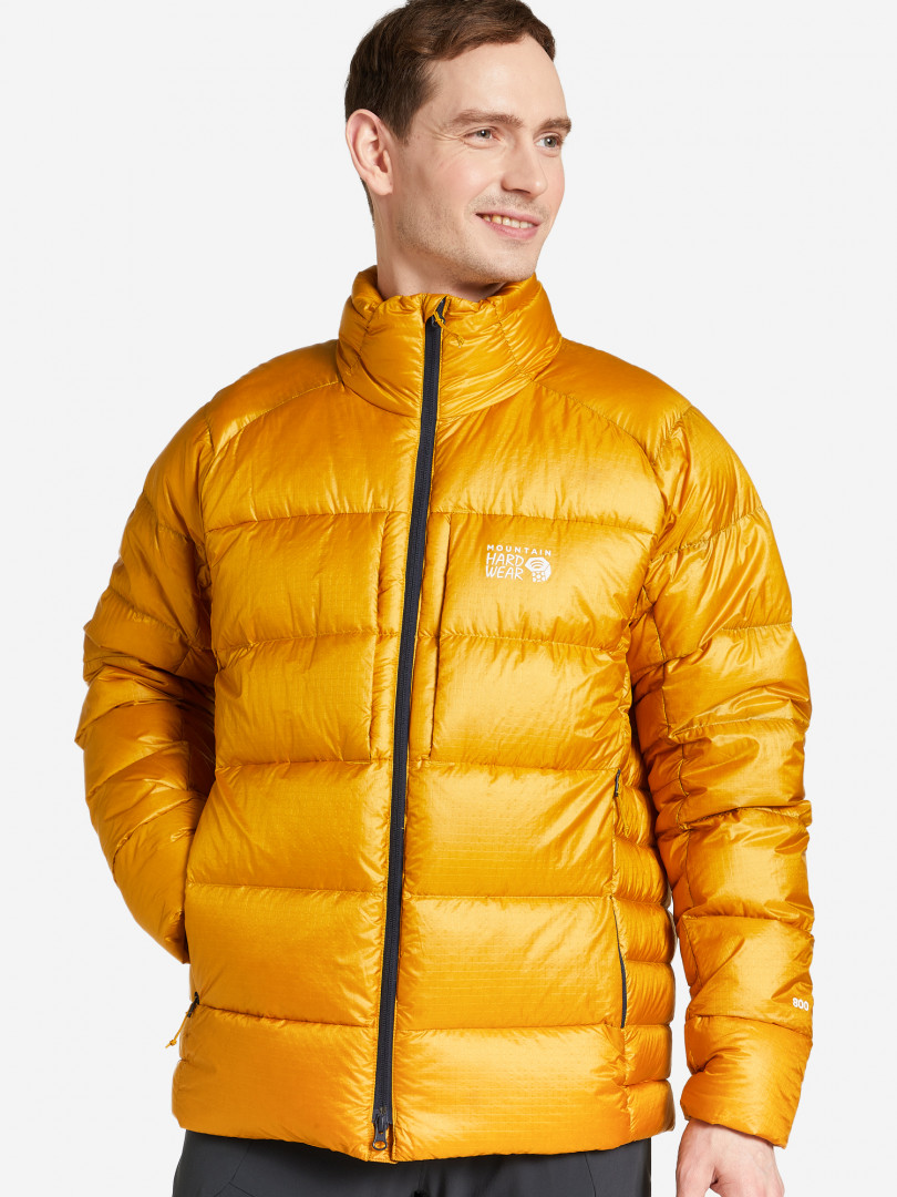 фото Пуховик мужской mountain hardwear phantom™ down jacket, желтый