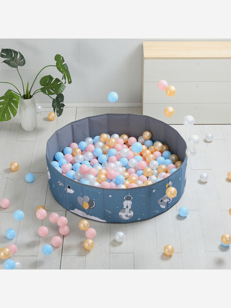 Шарики для сухого бассейна UNIX Kids, 150 штук, 4 цвета