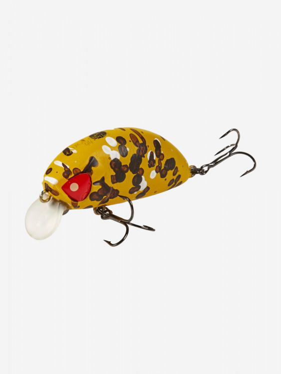 Воблер LUCKY JOHN Pro Series HAIRA TINY F, длина 4.4 см, крэнк для голавля, форели, жереха, щуки