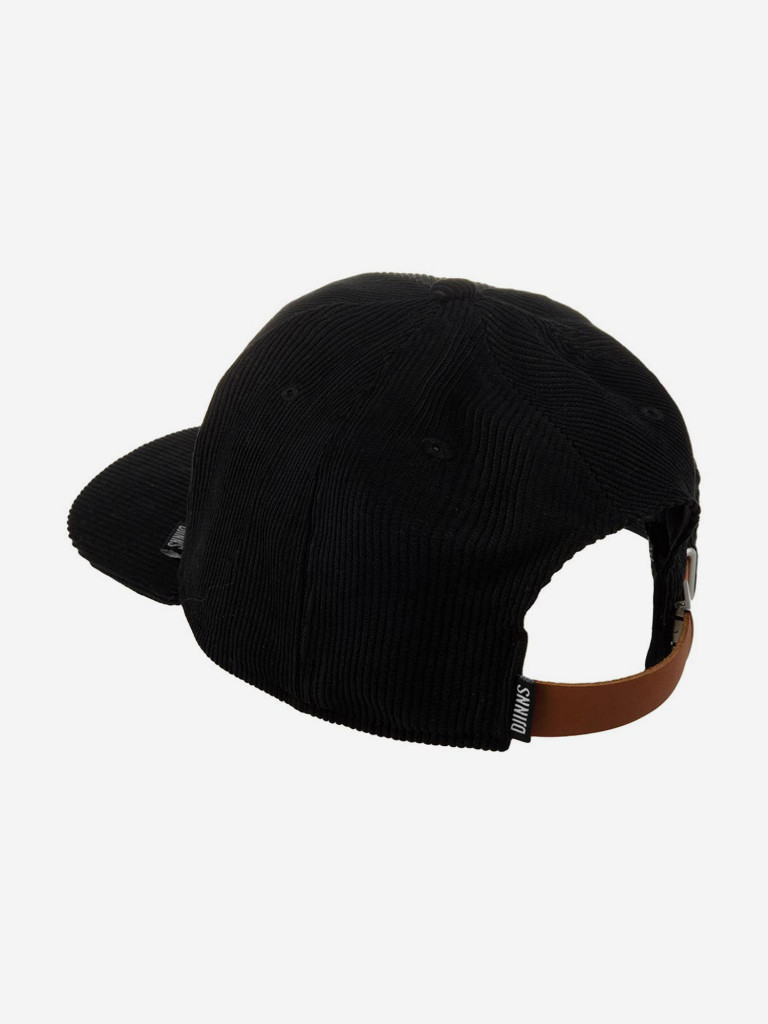 Бейсболка DJINNS 6P TrueFit Corduroy (черный)