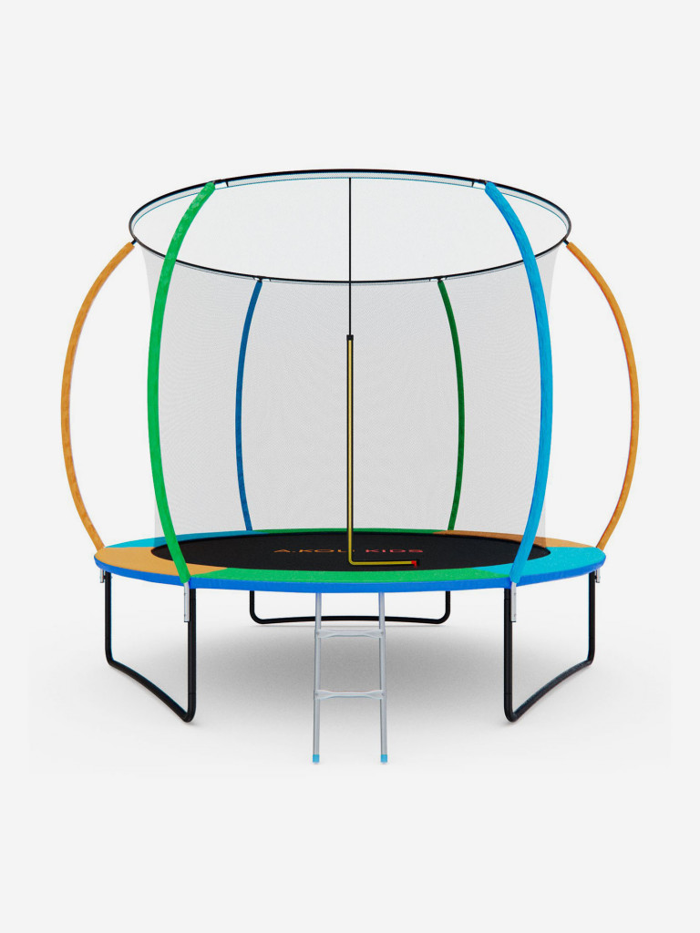Батут с сеткой DFC A.KOU KIDS 10ft с лестницей