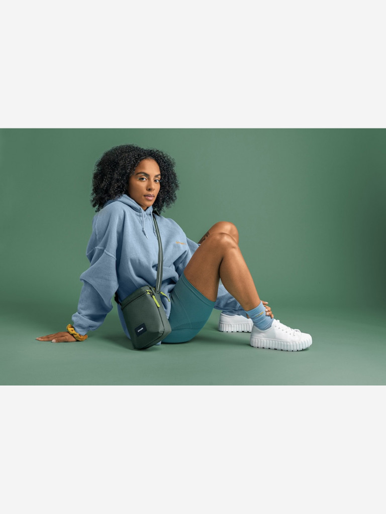 Сумка антивор Pacsafe GO Festival Crossbody, зеленый, 4,5 л.