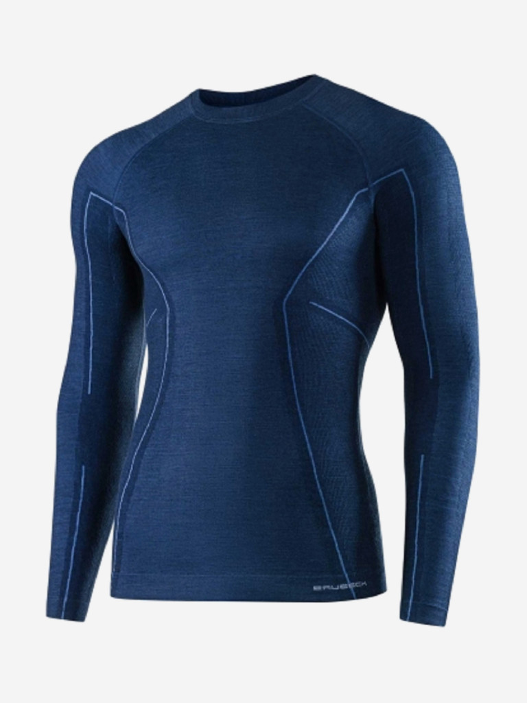 Футболка мужская с длинным рукавом Brubeck Active Wool