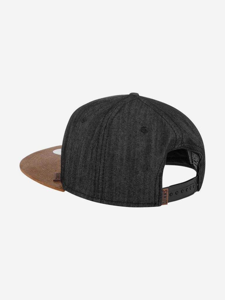 Бейсболка с прямым козырьком DJINNS 6P SB Linen 2015 (черный)