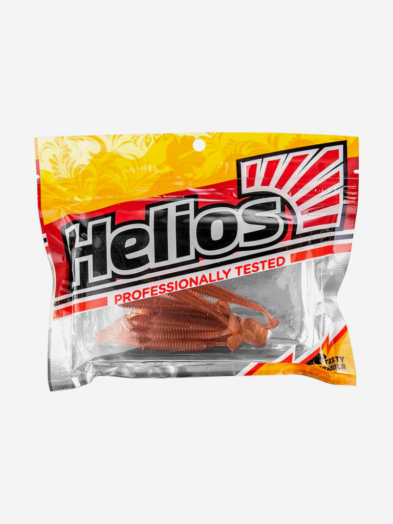 Мягкая приманка Helios Liny Catcher, 2,35'' / 6 см, Rusty, 12 шт (HS-5-004)