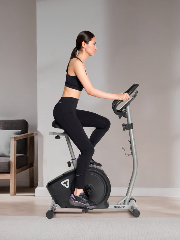 Велотренажер магнитный Torneo Riva B-265 арт. 123455 черный цвет — купить за 17999 руб., отзывы в интернет-магазине Спортмастер (Нет в наличии)