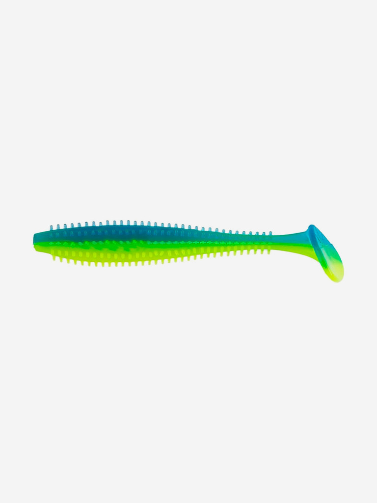 Мягкая приманка Helios Shaggy, 3,35'' / 8,5 см, Blue Lime, 30 шт (HS-16-040-N-30)