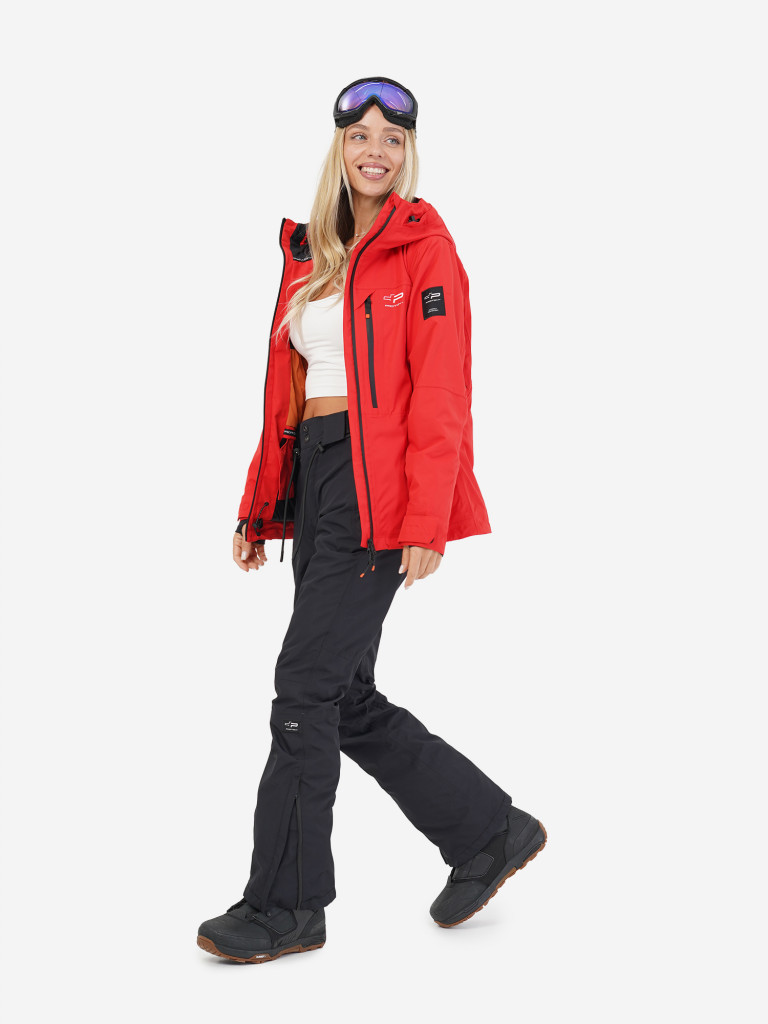 Куртка горнолыжная женская Proton ROSSO CORSO