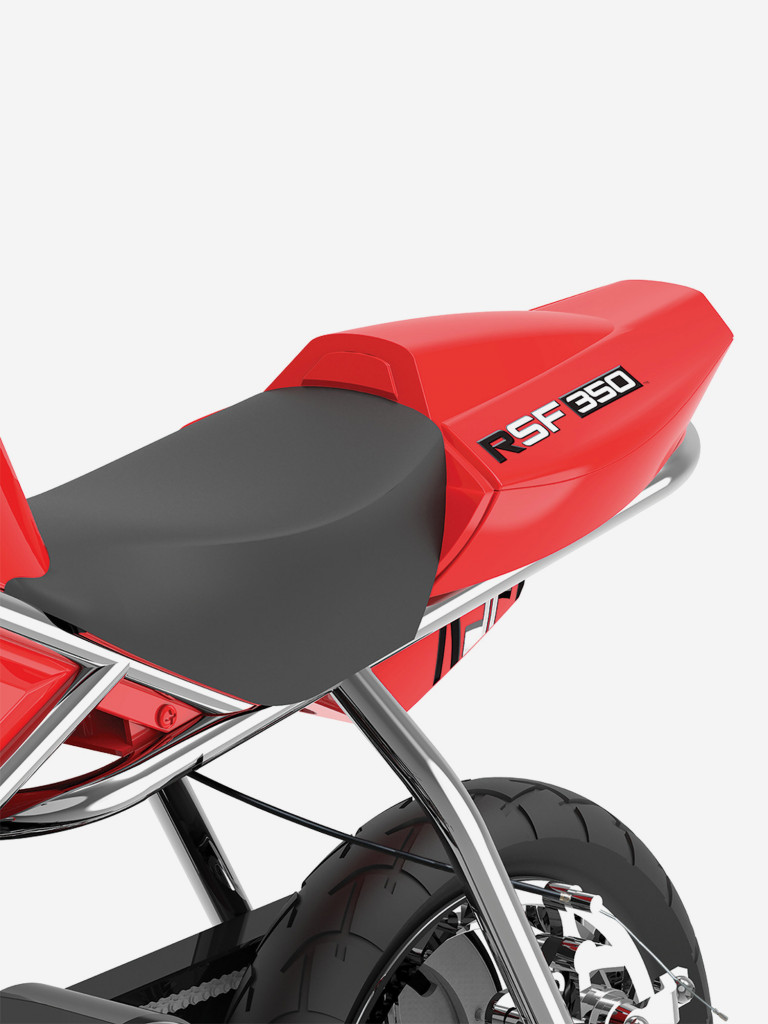 Электромотоцикл спортивный для детей и подростков Razor RSF350 - Красный