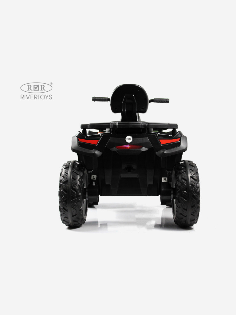 Детский электроквадроцикл RIVERTOYS T001TT 4WD черный
