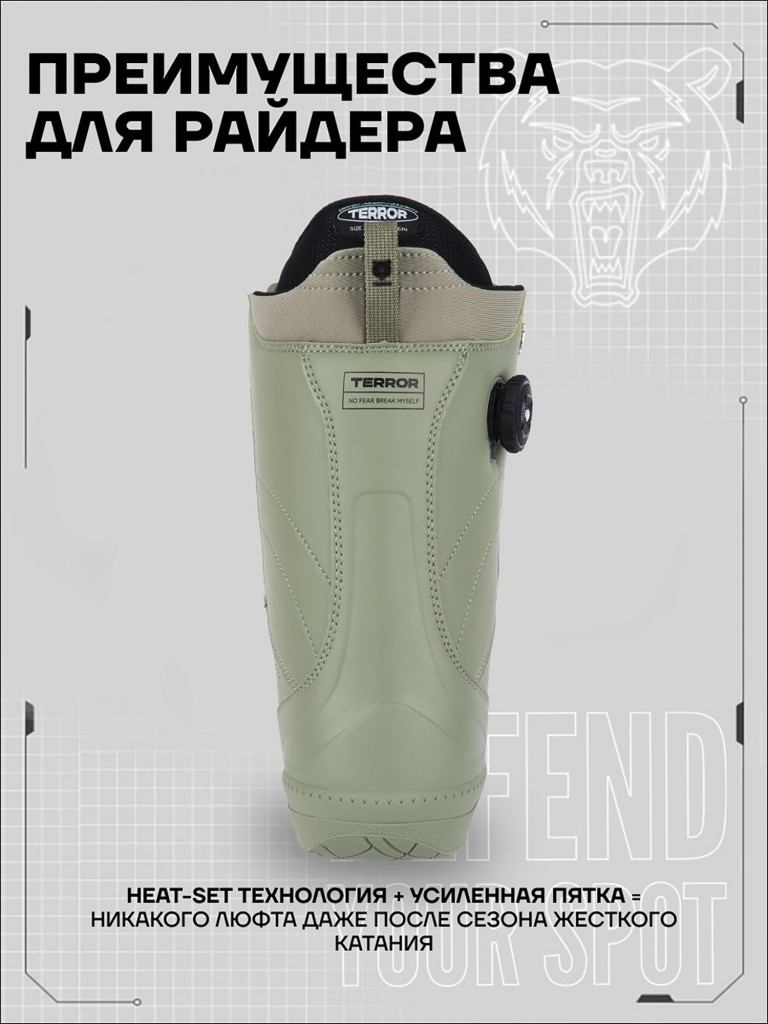 Ботинки сноубордические TERRO - FAM