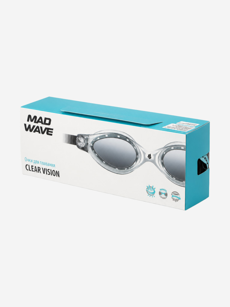 Очки для плавания Mad Wave Clear Vision CP Lens