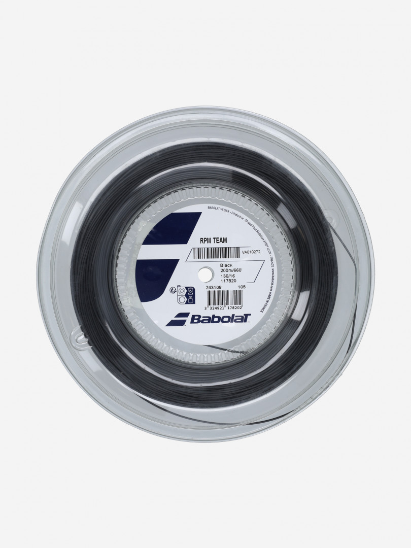 Струна для большого тенниса Babolat RPM Team Черный 30999₽