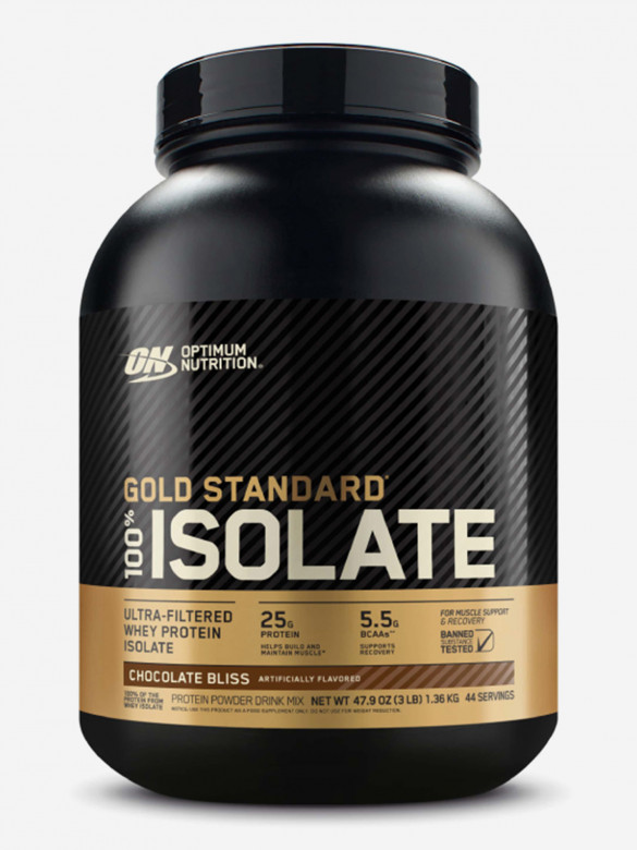 Протеин Optimum Nutrition Голд Стандарт 100% Изолят, 1360 г, Шоколад