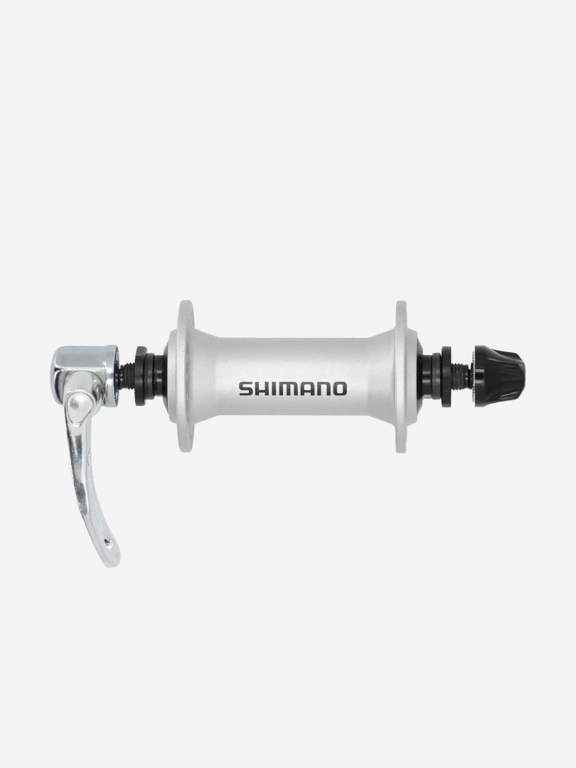 фото Втулка передняя shimano alivio, hb-m430, 36 спиц, серебряный