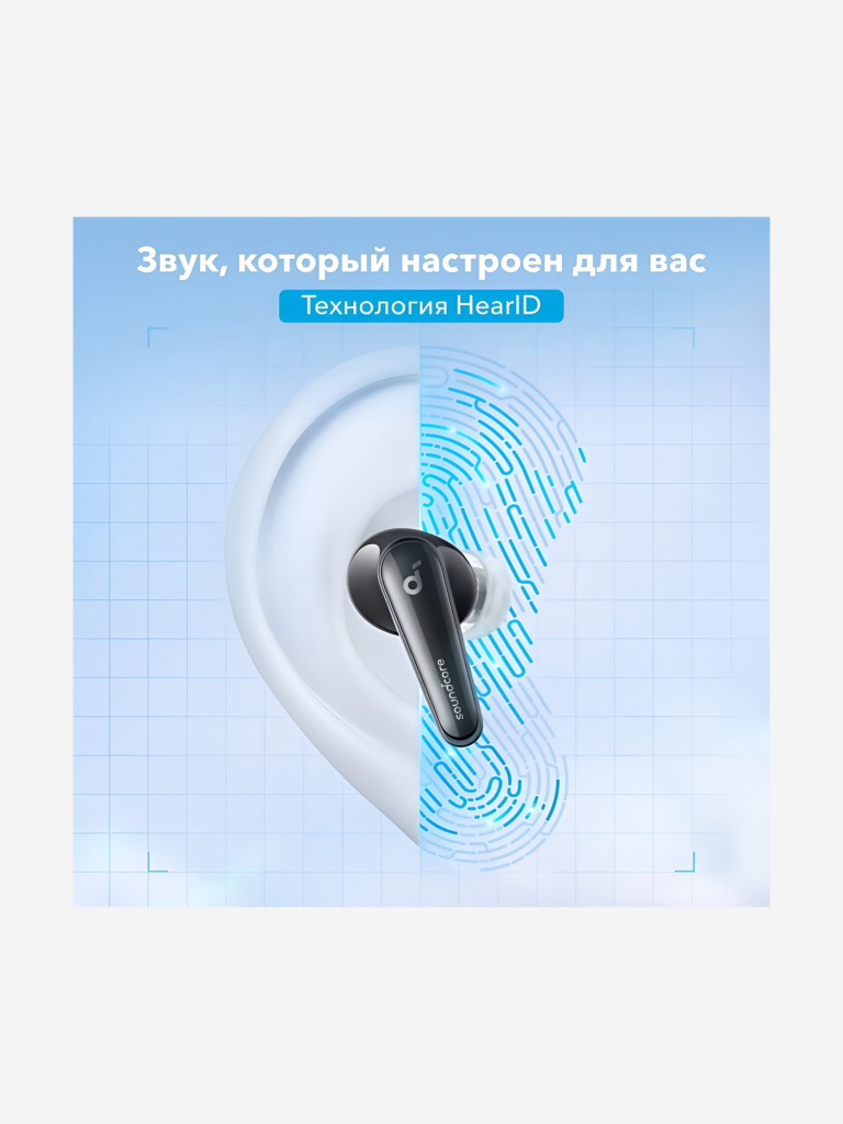 Наушники беспроводные SOUNDCORE Liberty 4 A3953 черный