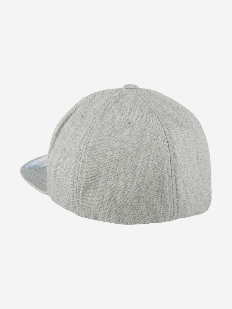 Бейсболка с прямым козырьком FLEXFIT 6277FV (серый)