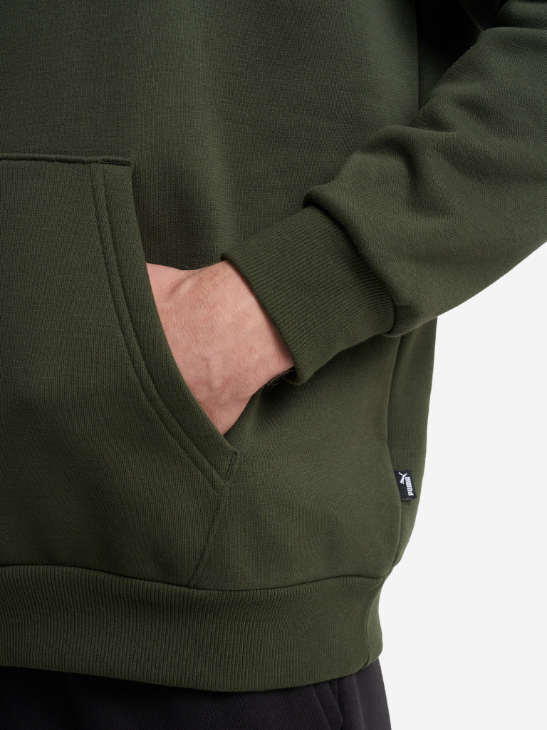 Худи мужское PUMA Ess Big Logo Varsity Green