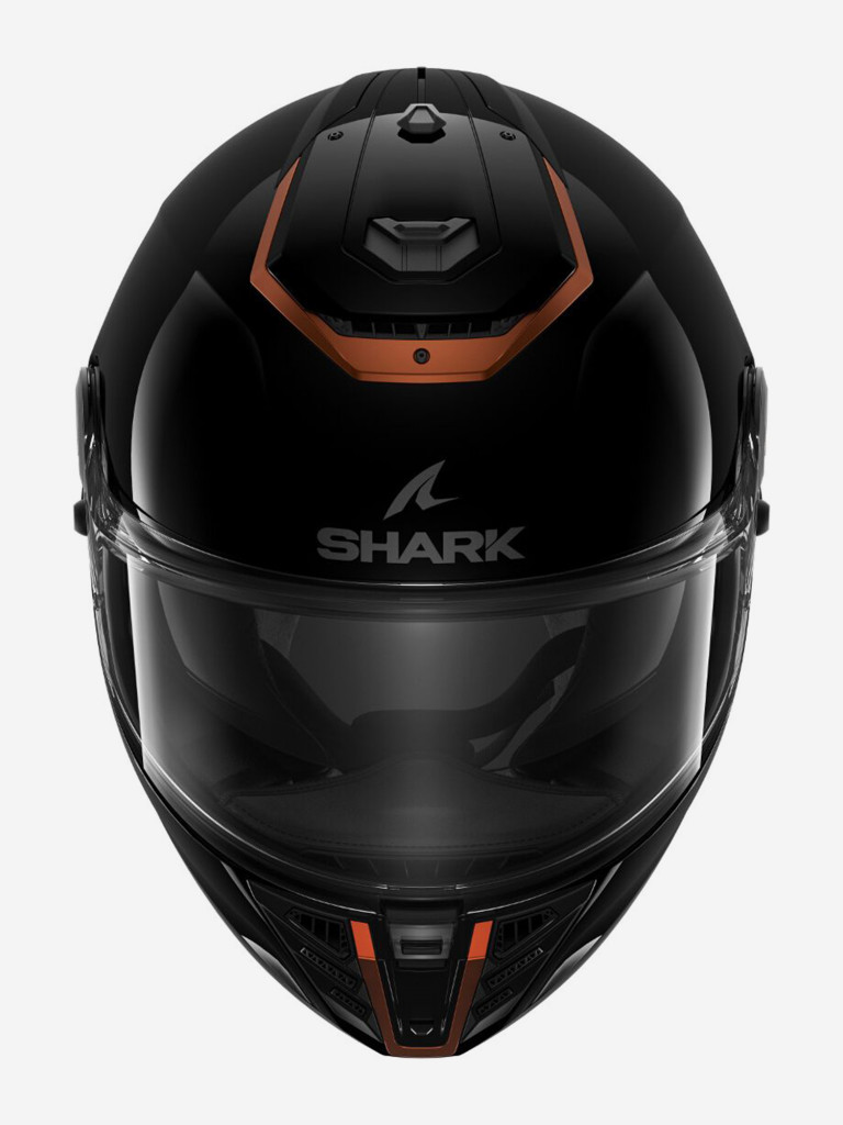 Мотошлем интеграл Shark SPARTAN RS BLANK SP Black/Copper/Black