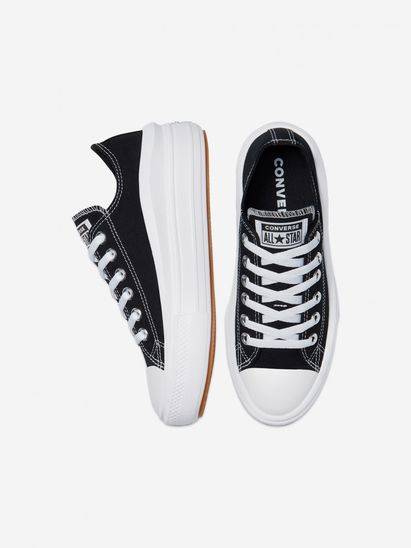 фото Кеды женские converse chuck taylor all star move, черный