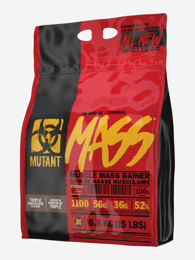 Гейнер Mutant Mass, 6800 г, Тройной шоколад