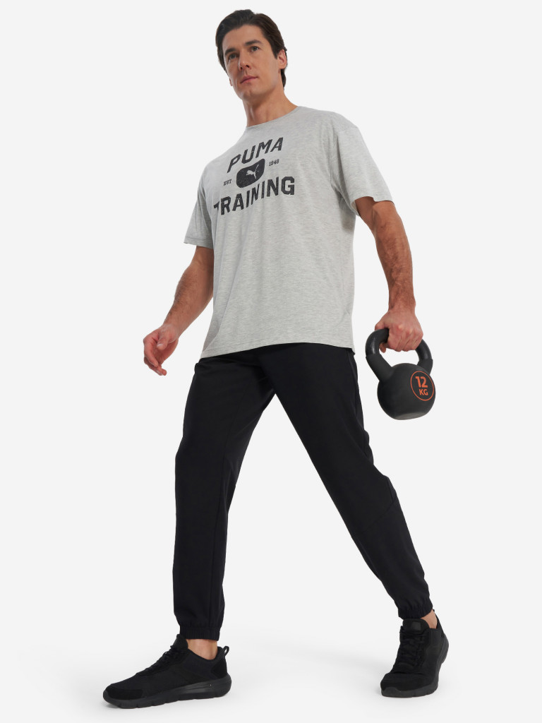 Футболка мужская PUMA Graphics Train Logo Relaxed