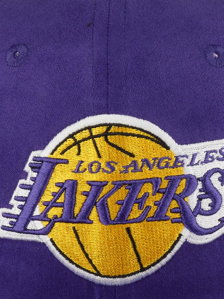 Бейсболка с прямым козырьком MITCHELL NESS HHSS7359-LALYYPPPPURP Los Angeles Lakers NBA (фиолетовый)