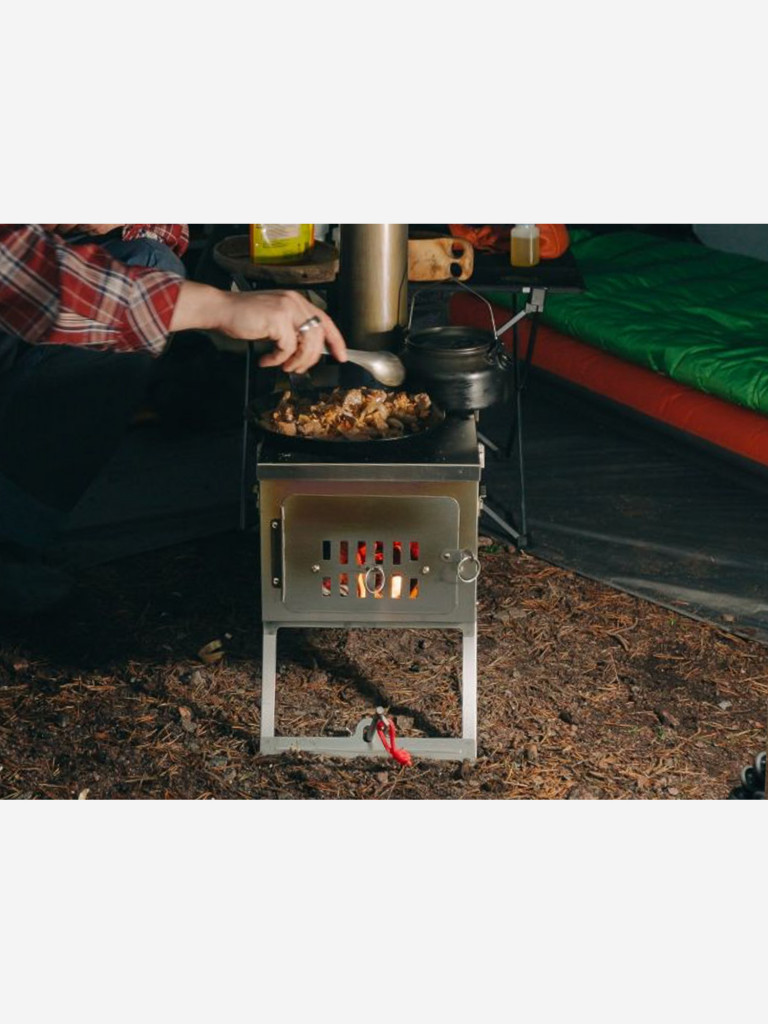 Складная туристическая печь Winnerwell Fastfold Plus Nested Pipe Large