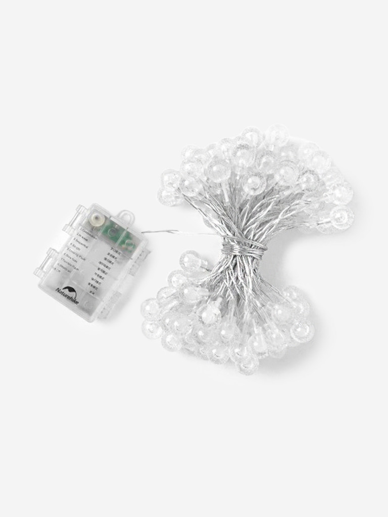 Гирлянда Naturehike светодиодная уличная 10 м, 80 ламп, IPX4, кемпинговая, 8 режимов