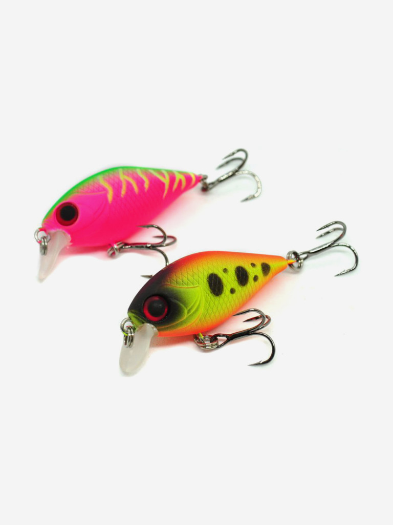 Набор воблеров для рыбалки Chubber 36F "2в1" крэнк плавающий