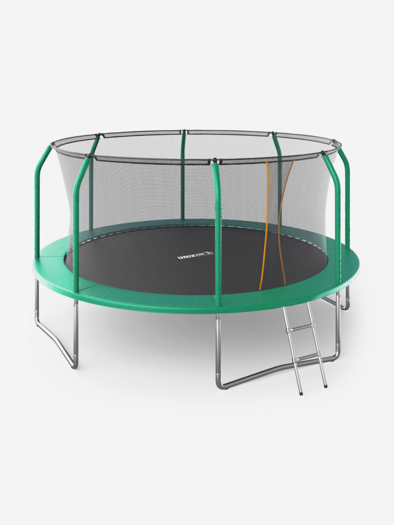 Батут UNIX Line SUPREME BASIC 14 ft зеленый