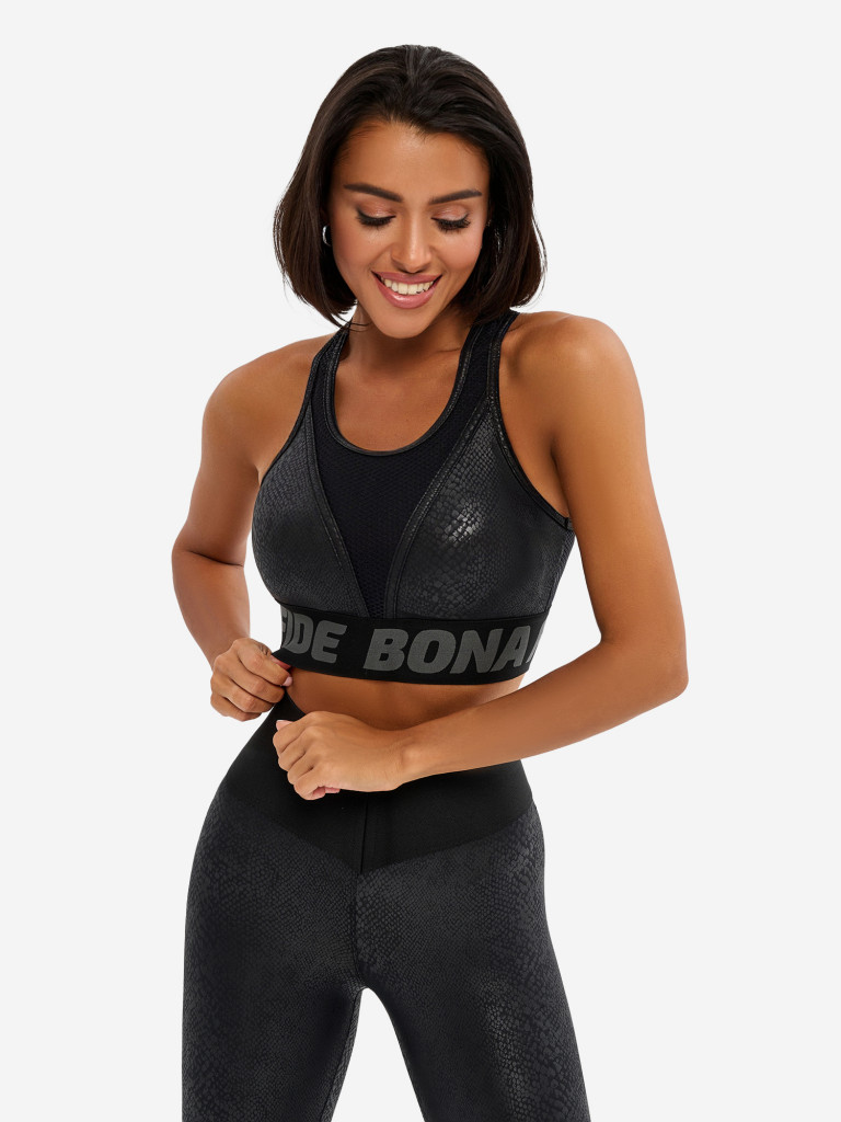Спортивный топ бра Bona Fide Top For Top "Snake"
