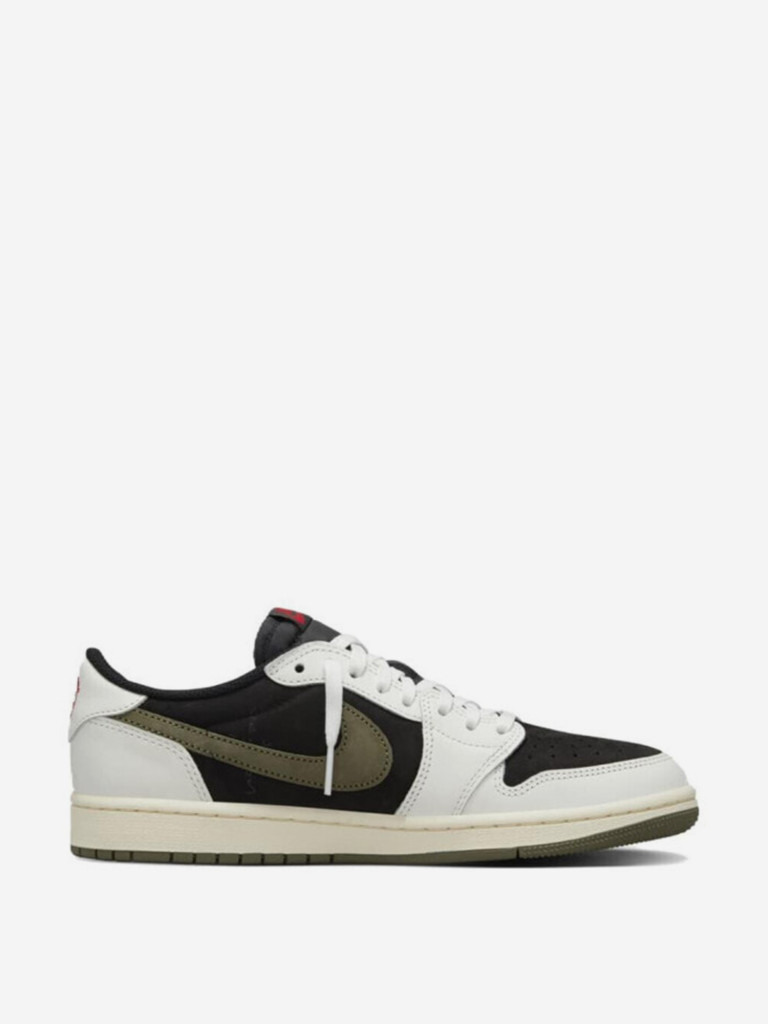 Кроссовки Jordan 1 Retro Low OG SP Travis Scott Olive
