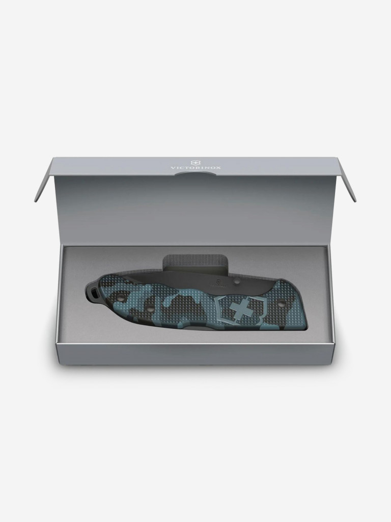 Складной нож Victorinox Evoke BSH Alox Navy, функций: 4, 136мм, синий камуфляж , коробка подарочная, 0.9425.ds222