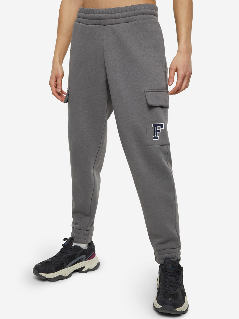 фото Брюки мужские fila college, серый