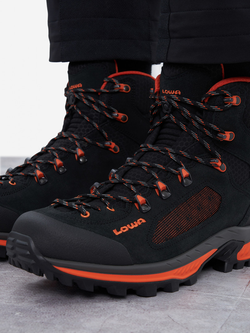 фото Ботинки мужские lowa corvara gtx mid, черный