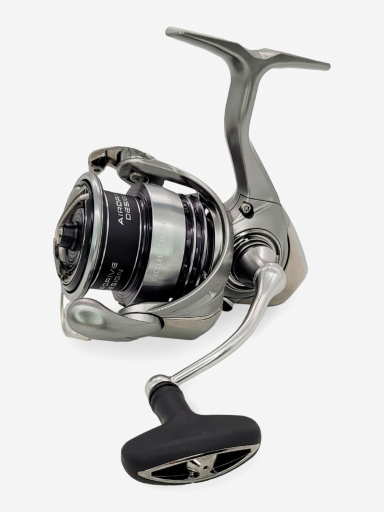 Катушка для спиннинга Daiwa 23 EXCELER LT 3000-C, катушка для удочки с передним фрикционом