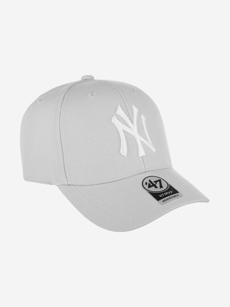 Бейсболка 47 BRAND B-MVP17WBV New York Yankees MLB (серый)