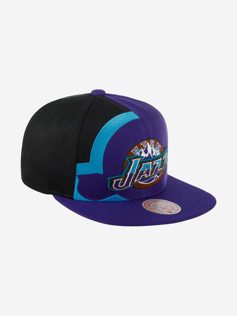 Бейсболка с прямым козырьком MITCHELL NESS HHSS2992-UJAYYPPPPURP Utah Jazz NBA (фиолетовый)