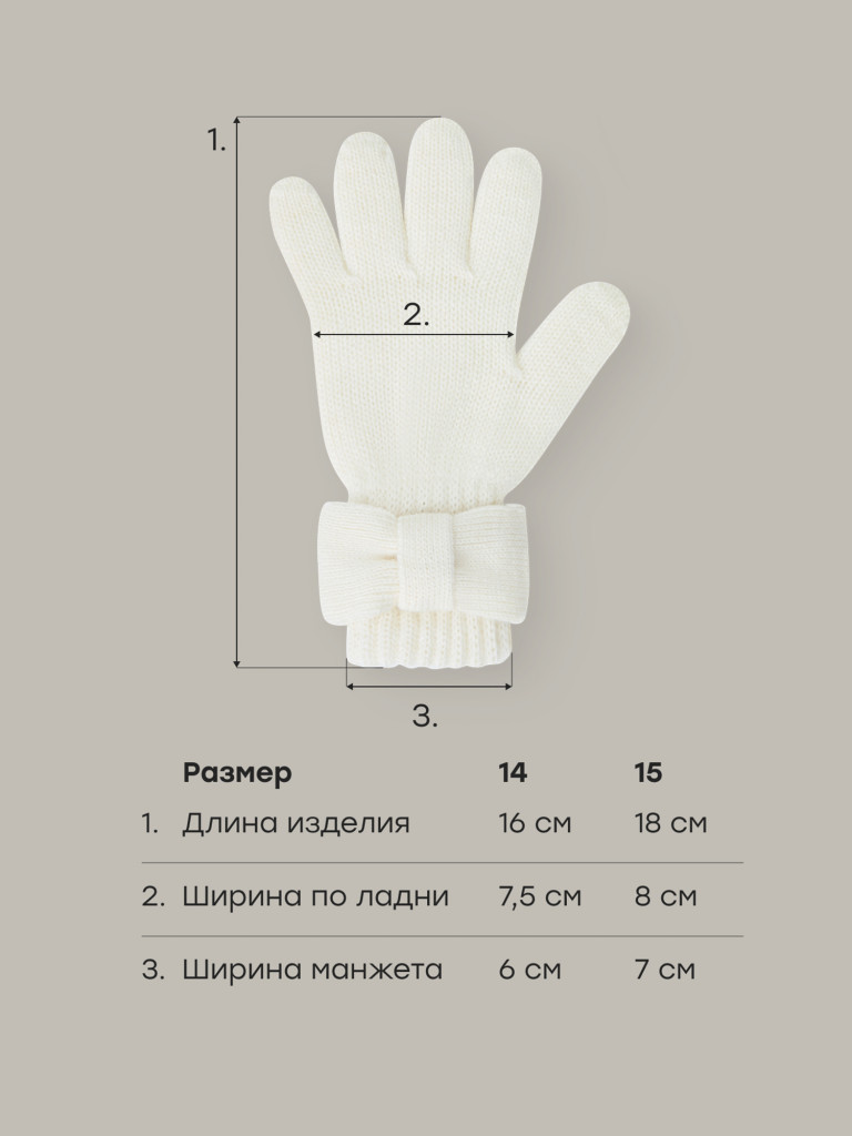 Перчатки детские HAPPY BABY