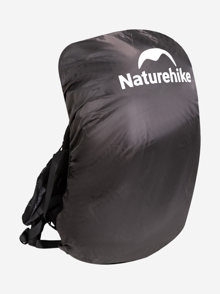 Рюкзак походный Naturehike Rock, 40л + 5л, черный/серый