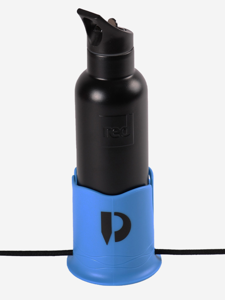 Карго система для SUP доски (4 рыма + эластичный шнур 3 м) с флягодержателем