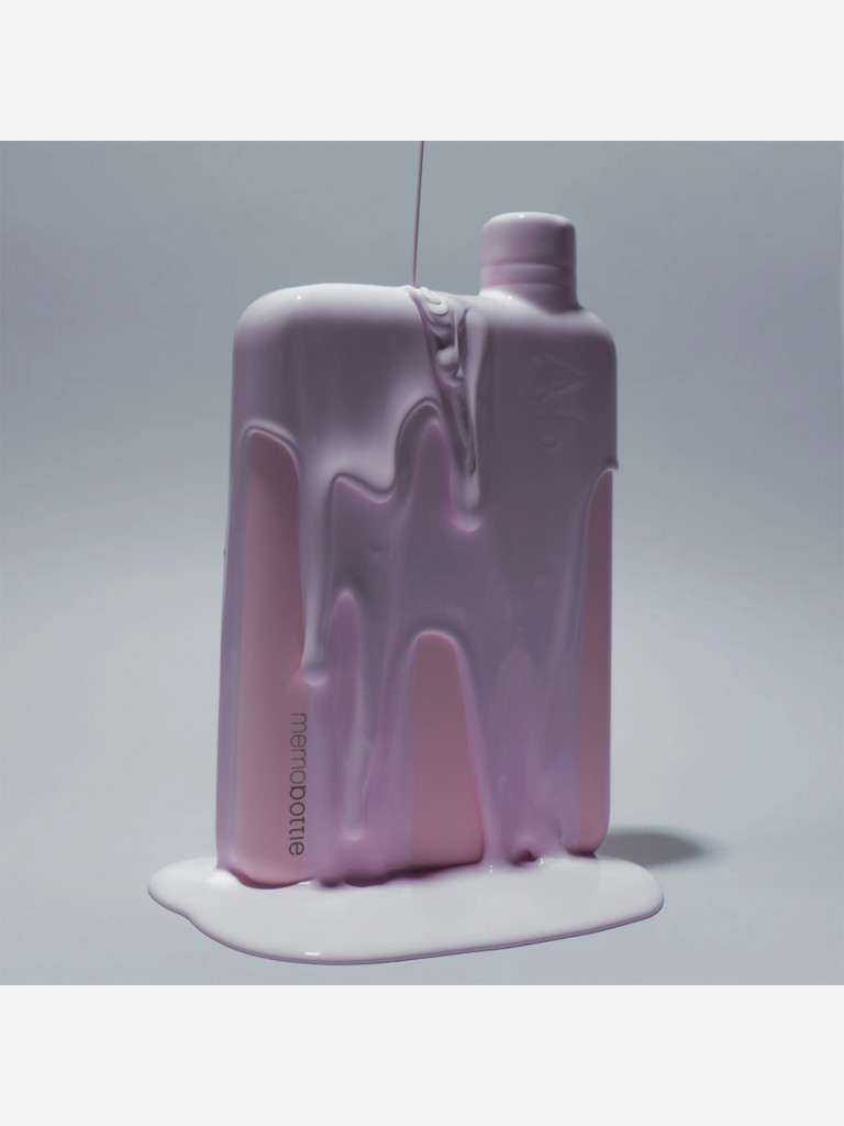 Бутылка из нержавеющей стали Memobottle A5, розовый