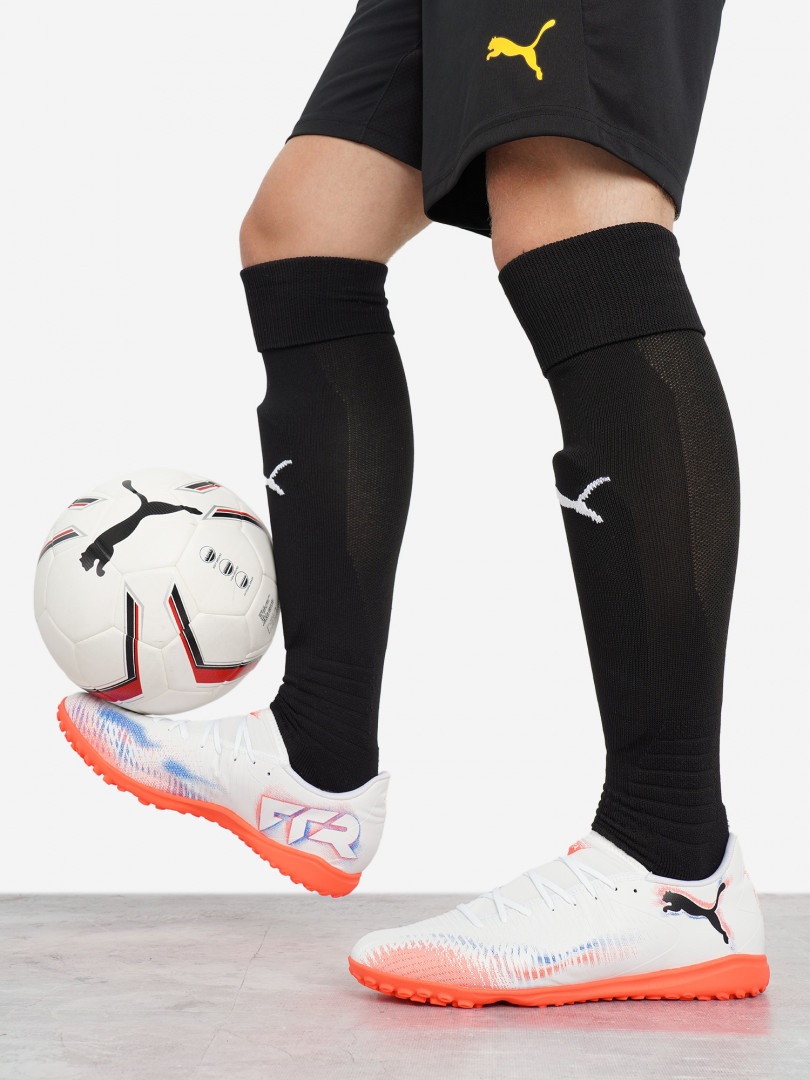 фото Бутсы мужские puma future 8 play tt, белый