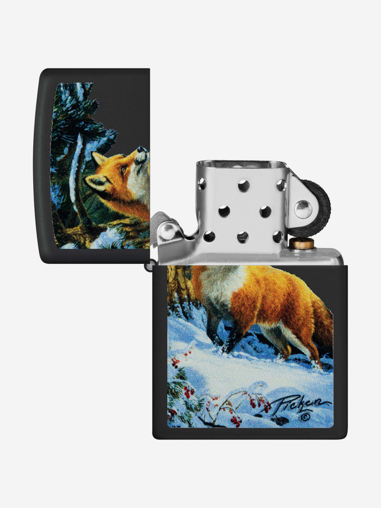 Зажигалка бензиновая ZIPPO 48596 Fox Linda Picken