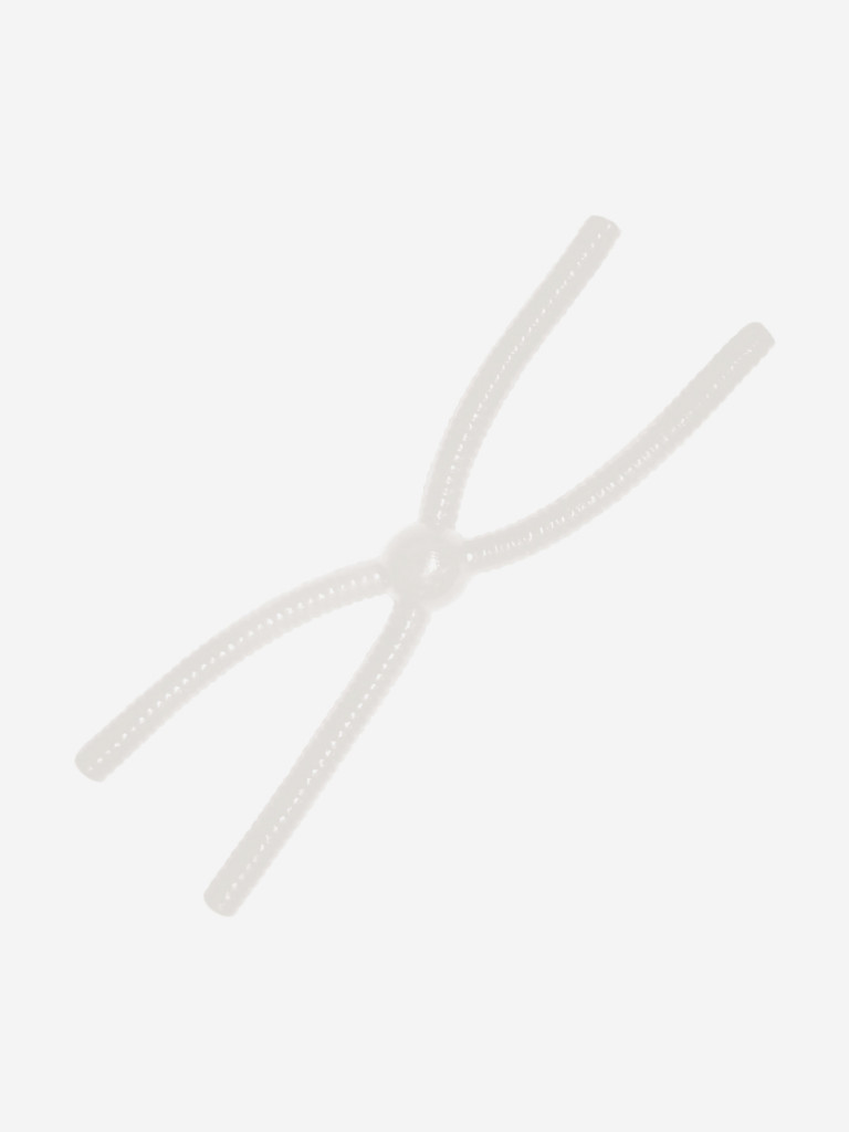 Силикон TROUT LURE (SANSAN) в банке, DOSHIK-X 80, СЫР,COL. 1 (White), (12шт)